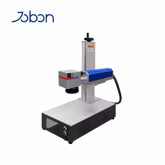 20W 30W 50W Faserlaser-Markierungsmaschine für Metall, rostfreies Aluminium