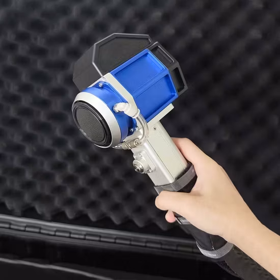 Gepulste Laser-Reinigungsmaschine zur Entfernung von Rucksack-Oxidfarben und Rost, 50 W, 100 W, 200 W